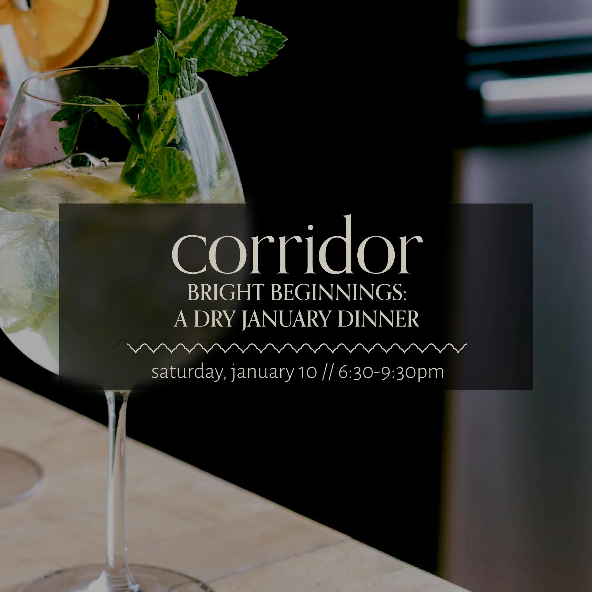 Bright Beginnings: A Dry January Dinner