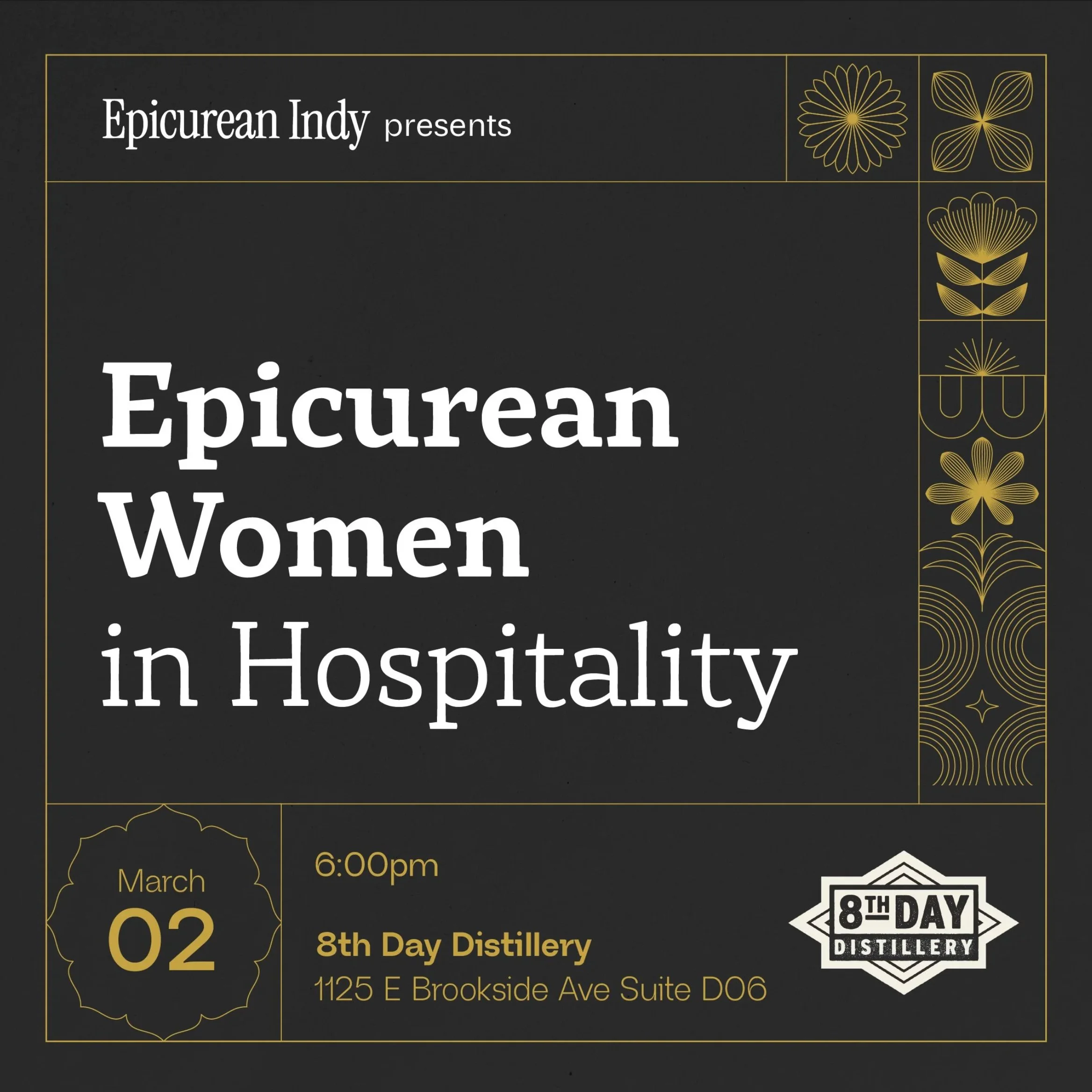 Corridor at Epicurean Women in Hospitality