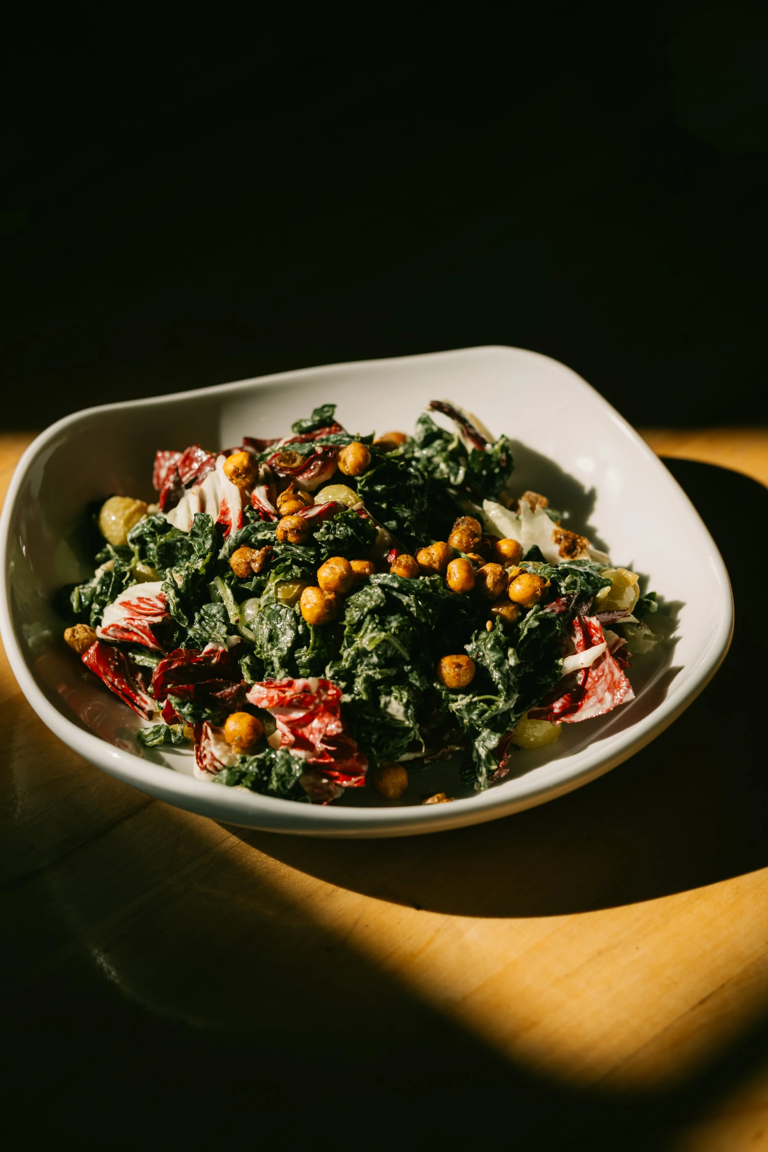 Kale and Radicchio Salad