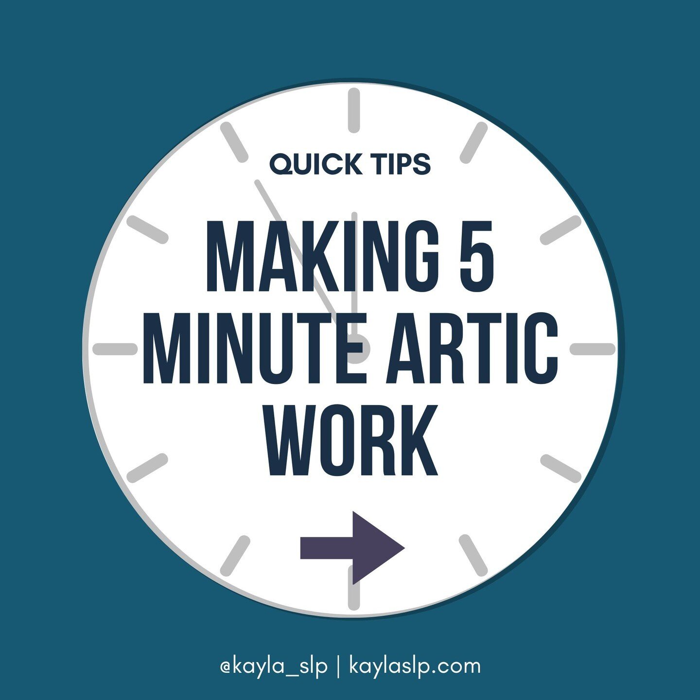 Do you want to see quick progress with speech-sound students? Hear me out... 5-Minute Speech to the rescue! ⁠
⁠
This is an approach I've found to be effective with my articulation and phonology students. It's a quick and efficient way to target speci