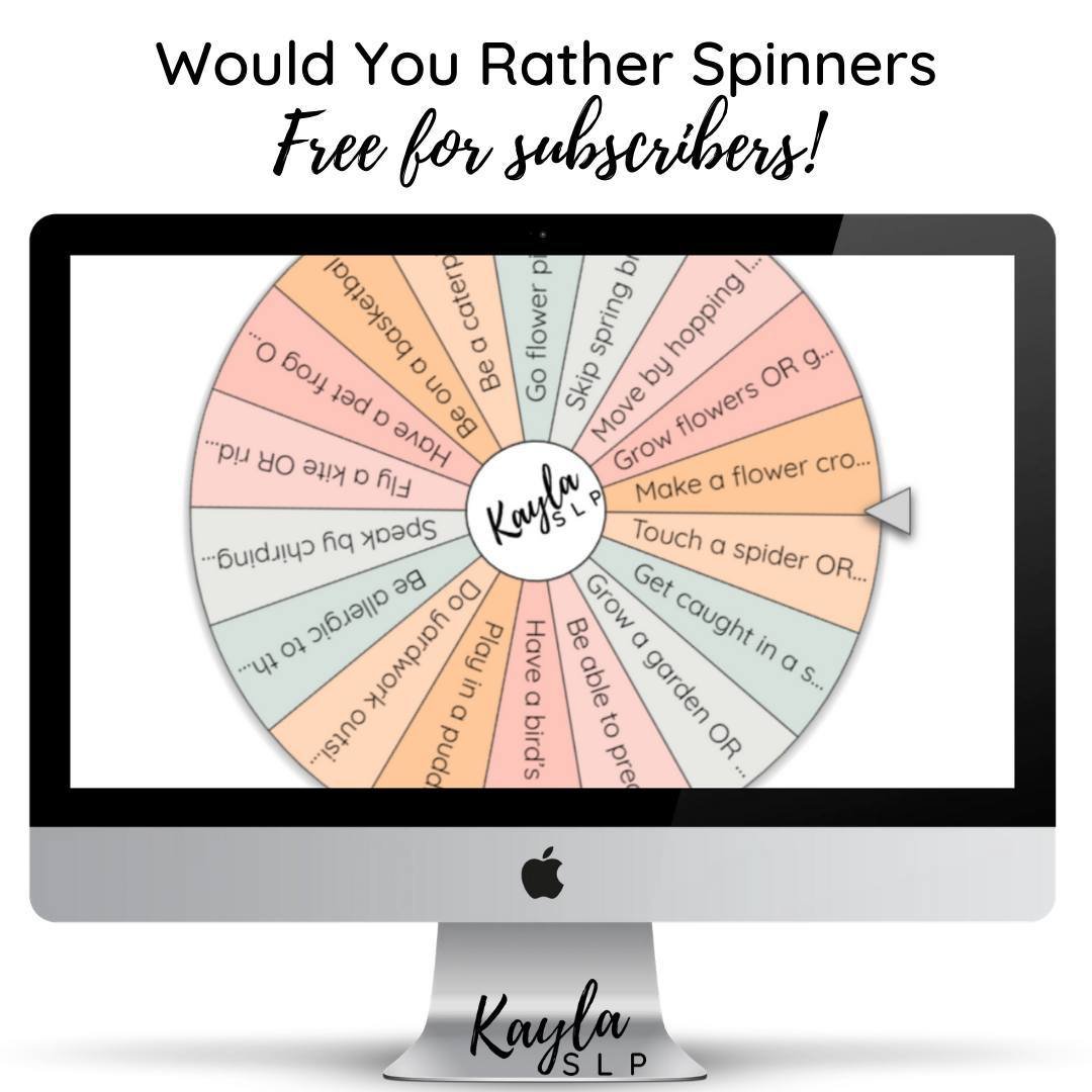 ✨ FREE - Would You Rather Digital Spinners ✨⁠
⁠
My seasonal Would You Rather activities have been such a hit. Get paper and digital versions FREE by subscribing!⁠
⁠
Links are in my bio for new and existing subscribers!