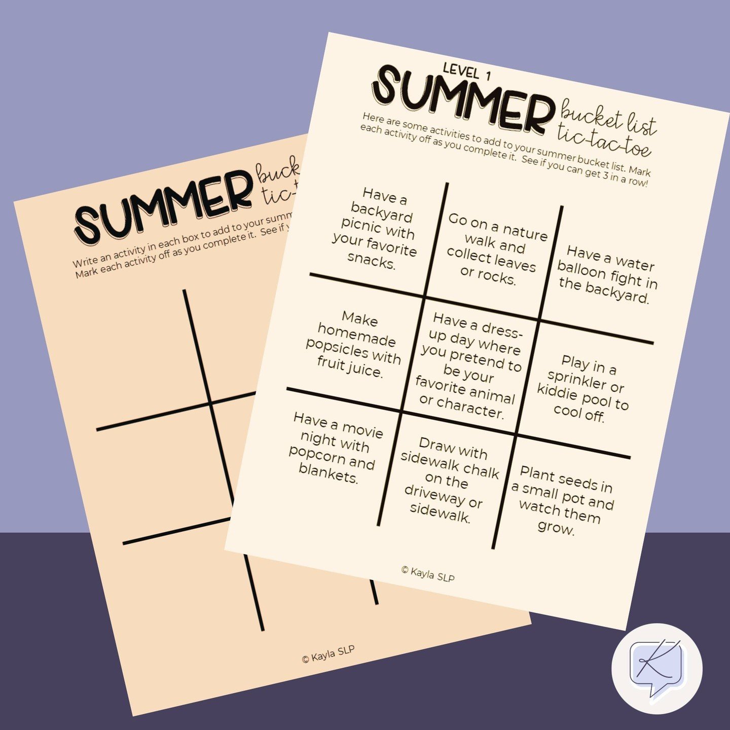 Check out my new summer bucket list tic-tac-toe game! It is a fantastic tool to combat boredom during the break and create lasting memories. Take advantage of this opportunity to transform your summer into an incredible adventure by subscribing today