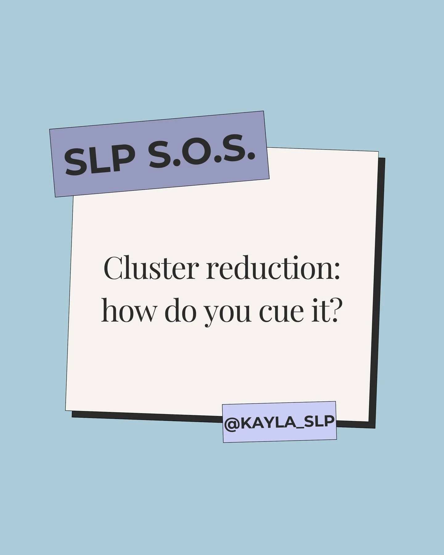 The best therapy ideas come from other SLPs. ⁠
⁠
That&rsquo;s the heart of this SLP S.O.S. series: crowdsourced tips from the field!⁠
⁠
💡 Drop your ideas in the comments &amp; help a fellow SLP out.⁠
📌 Save this post for later.⁠
📨 Tag a friend who