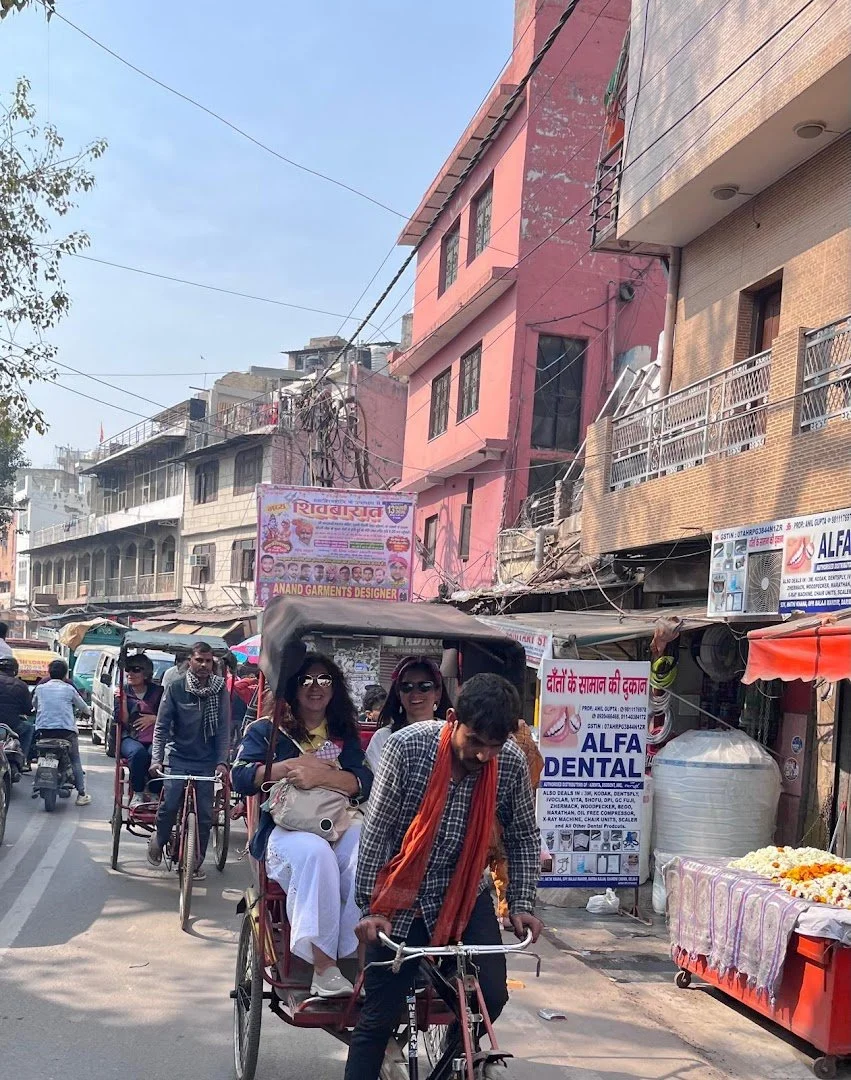 Recorrido en rickshaw por Delhi