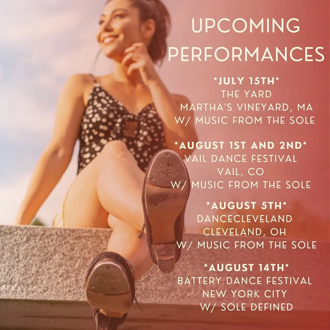 So excited for these summer performances with @musicfromthesole and @soledefinedlive 🤩 

#musicfromthesole #soledefinedlive