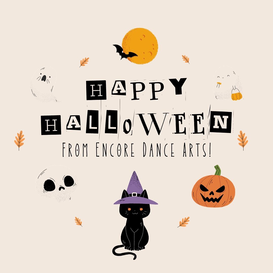 Wishing all of our dancers a fun, safe, and happy Halloween!🎃👻🍬