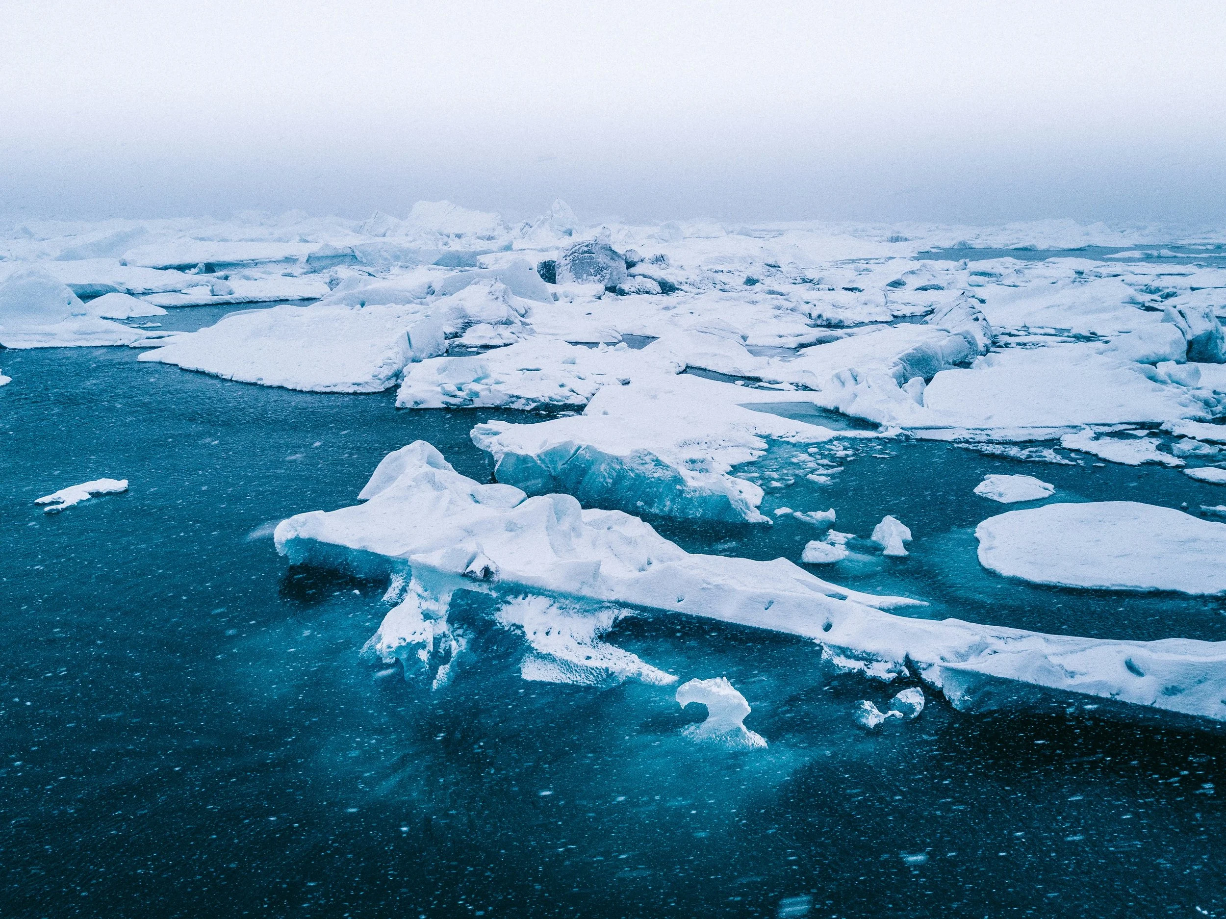Sea ice. Photo by Willian Justen de Vasconcellos on Unsplash
