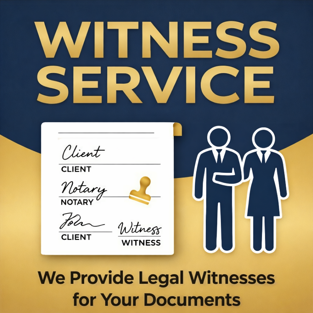 Document Witness Service.