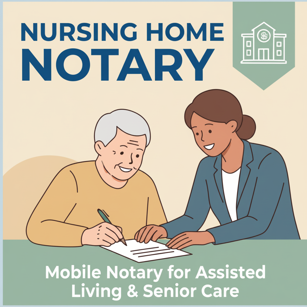 Nursing Home / Senior Living Notary Service