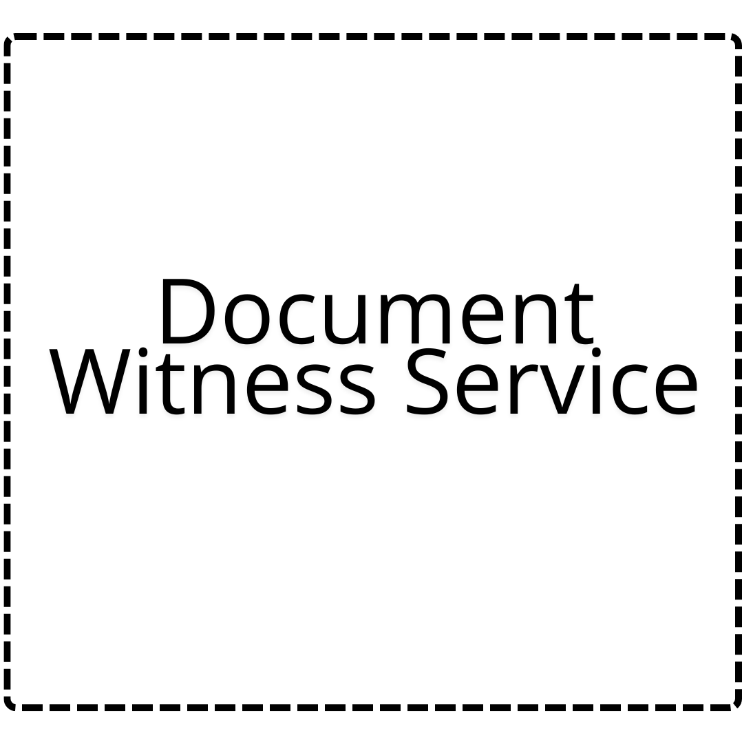Document Witness Service.
