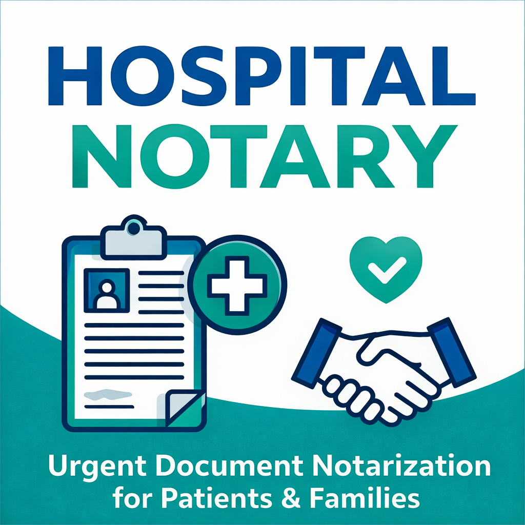 Hospital Mobile Notary Service.