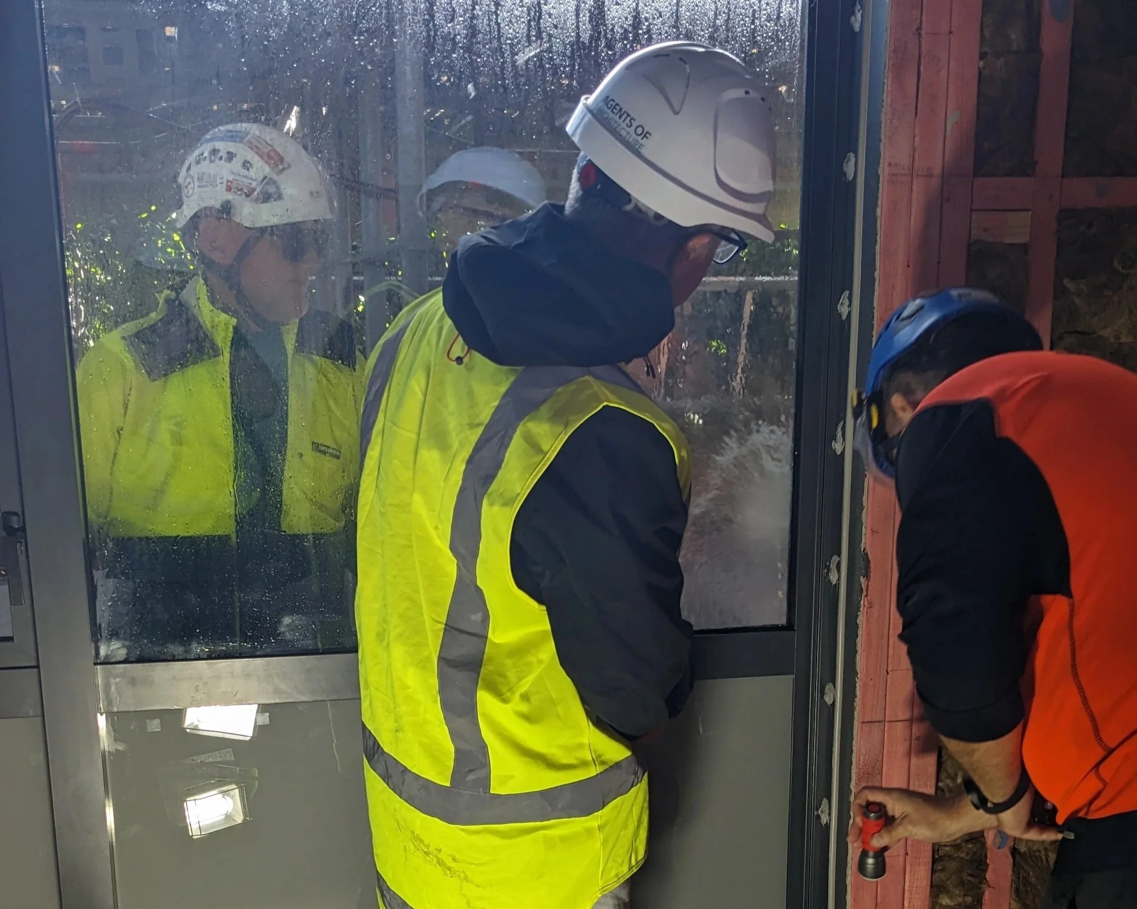 Building remediation services to address weathertightness, structural concerns, and long-term maintenance. The team doing onsite investigations and testing