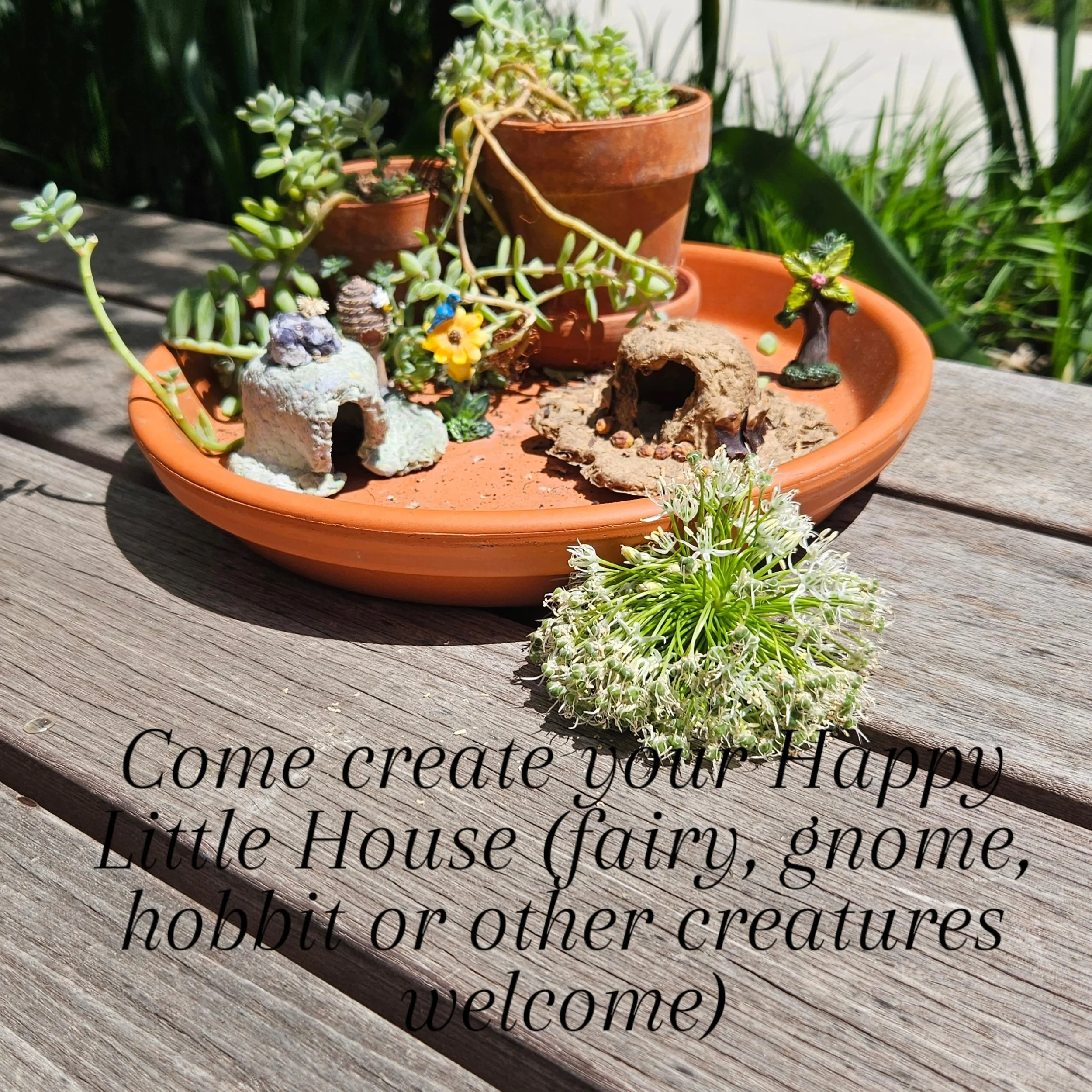 Come create your Happy Little House (fairy, gnome, hobbit or other creatures welcome) 
https://www.eventbrite.com/e/happy-little-house-pulping-sculpting-series-tickets-1979519788976