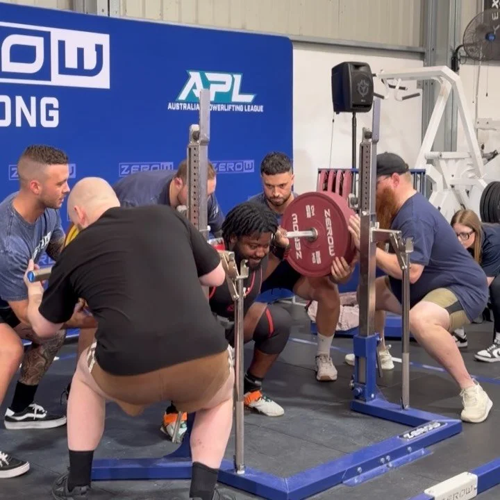 Denzel putting on a show at the ZeroW Grovedale Showdown 🩸

Competing in the 110kg class, he finished with a 260kg squat, 162.5kg bench and a massive 328kg deadlift.

This one was special. After a pec strain during prep and a misload on his second d