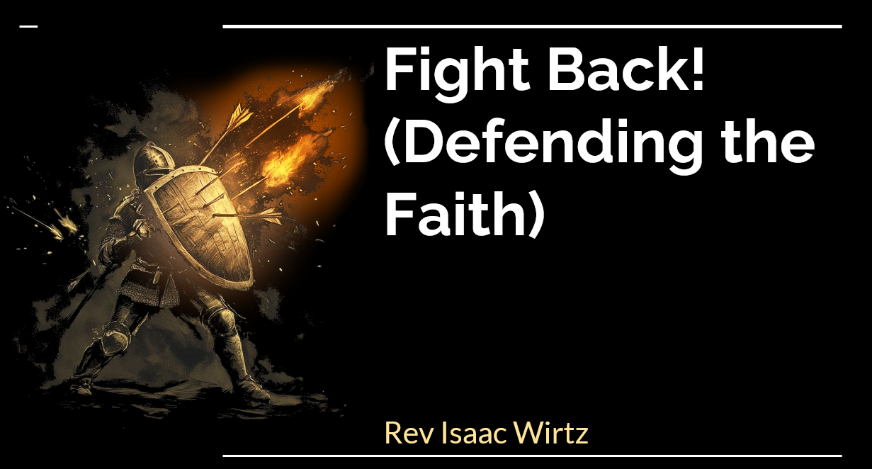 Apologetics Bible Study 1