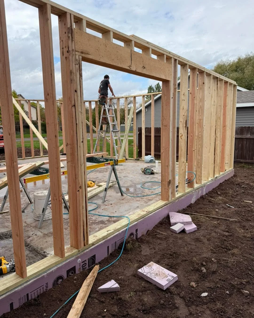 Grateful is an understatement…
A little appreciation post to Sean for building me an addition that’s been a literal labor of love (and sawdust), for being temporary dad to more dogs than most people would reasonably tolerate, and for su