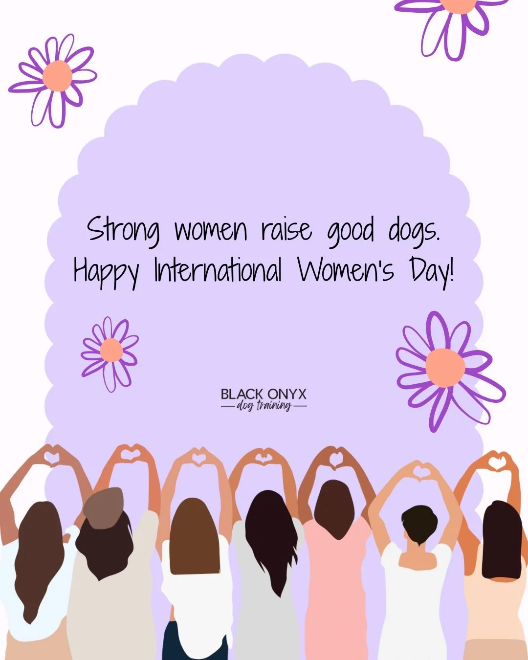 Today I&rsquo;m celebrating the women who show up for their dogs. The ones holding boundaries, bringing clarity, advocating in public, and working through the tough training days.

I see you and I&rsquo;m proud of you!
Happy International Women&rsquo