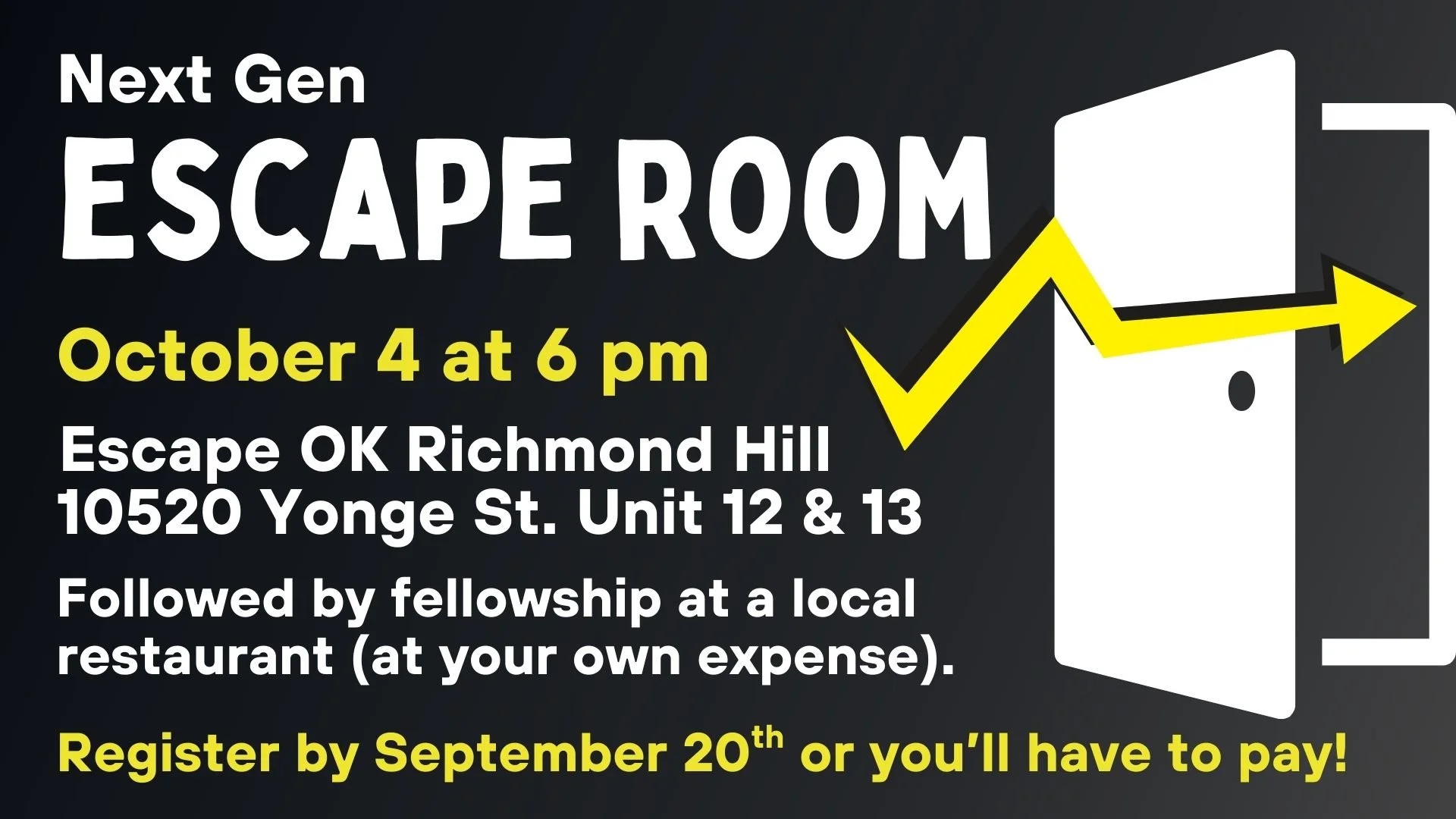 Next Gen Social: Escape Room