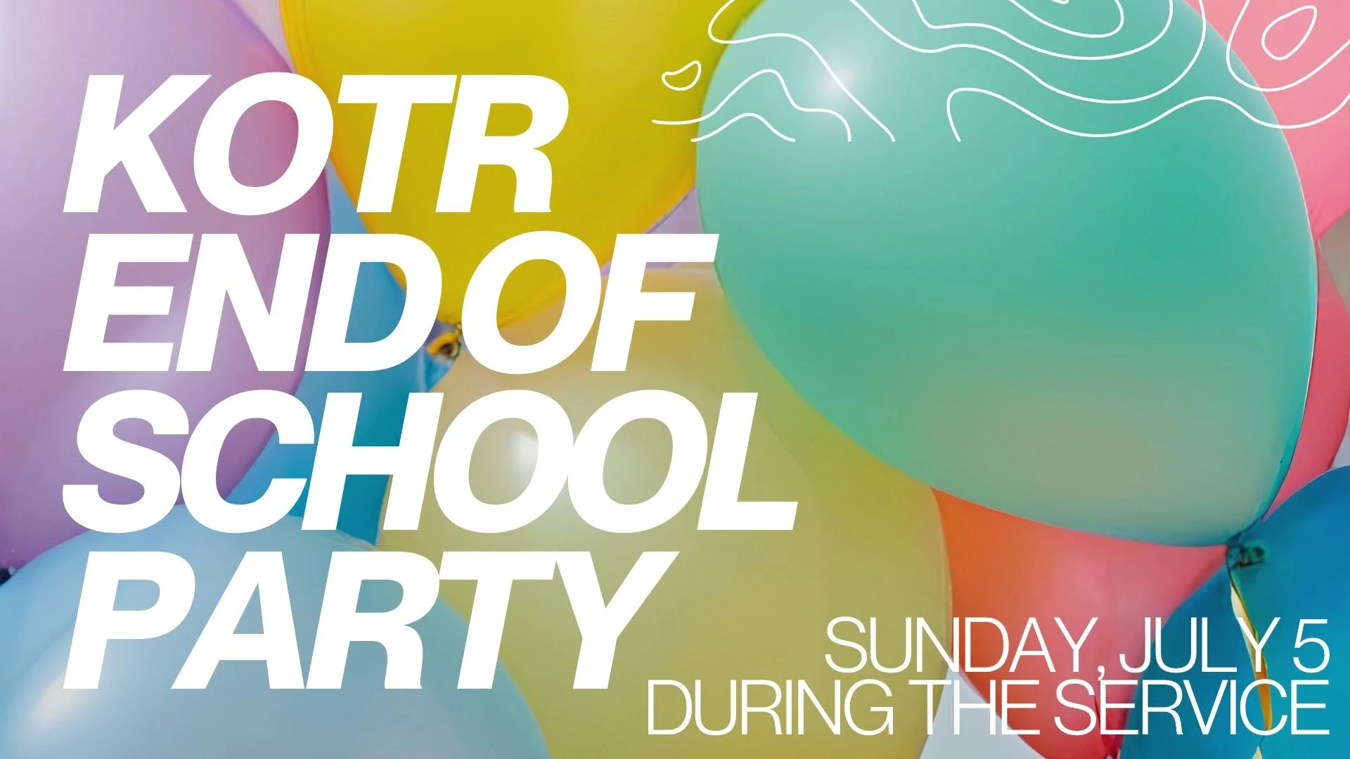KOTR End of School Year Party!