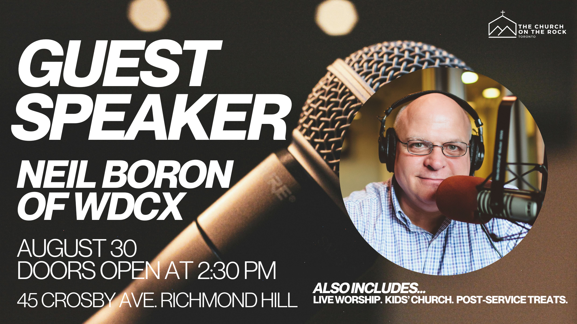 Guest Speaker: Neil Boron of WDCX