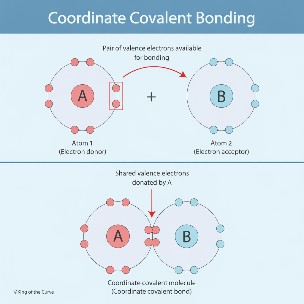 🔹 Coordinate Covalent Bonding: A Complete Guide