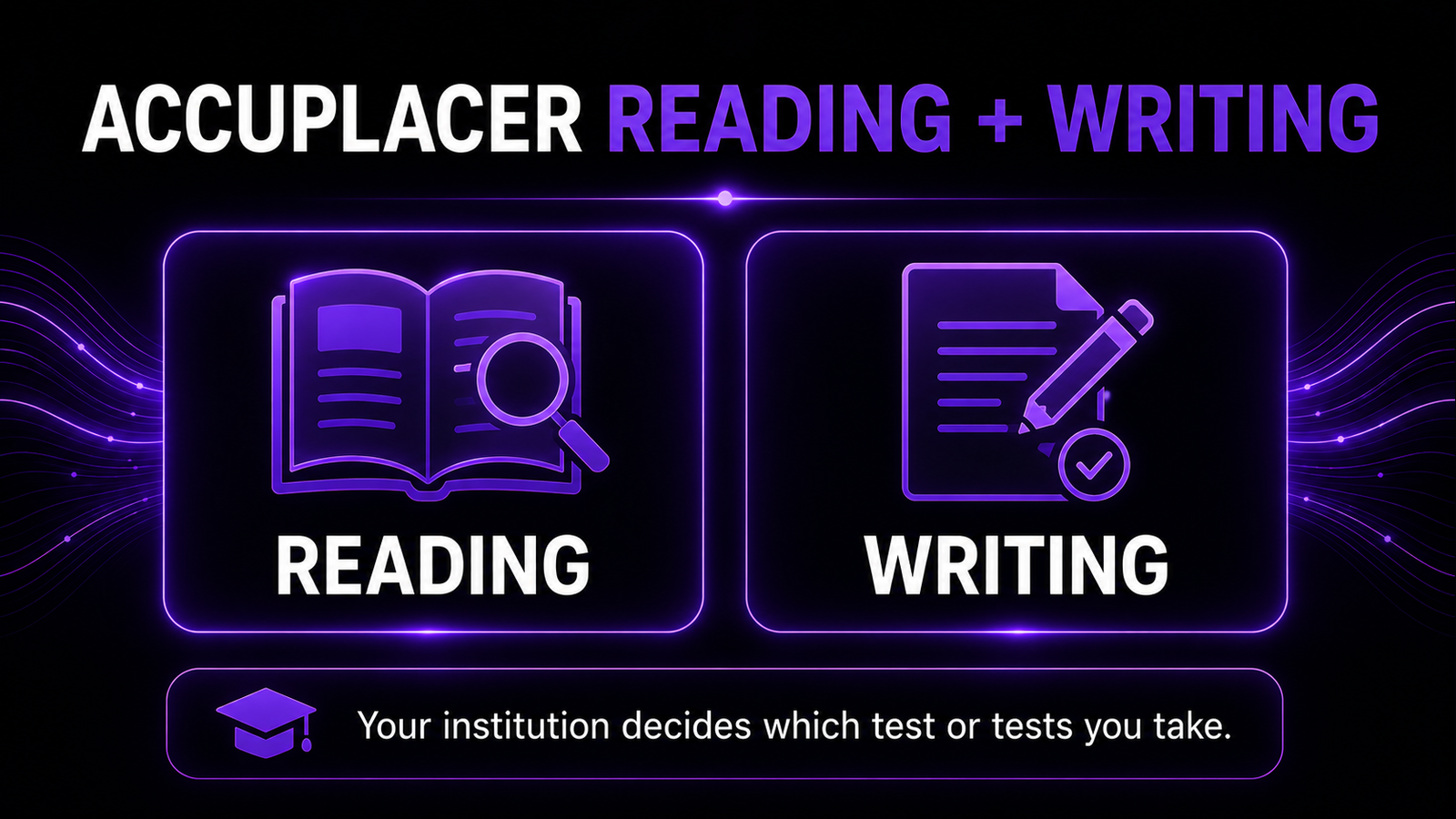 ACCUPLACER Reading and Writing: What to Study