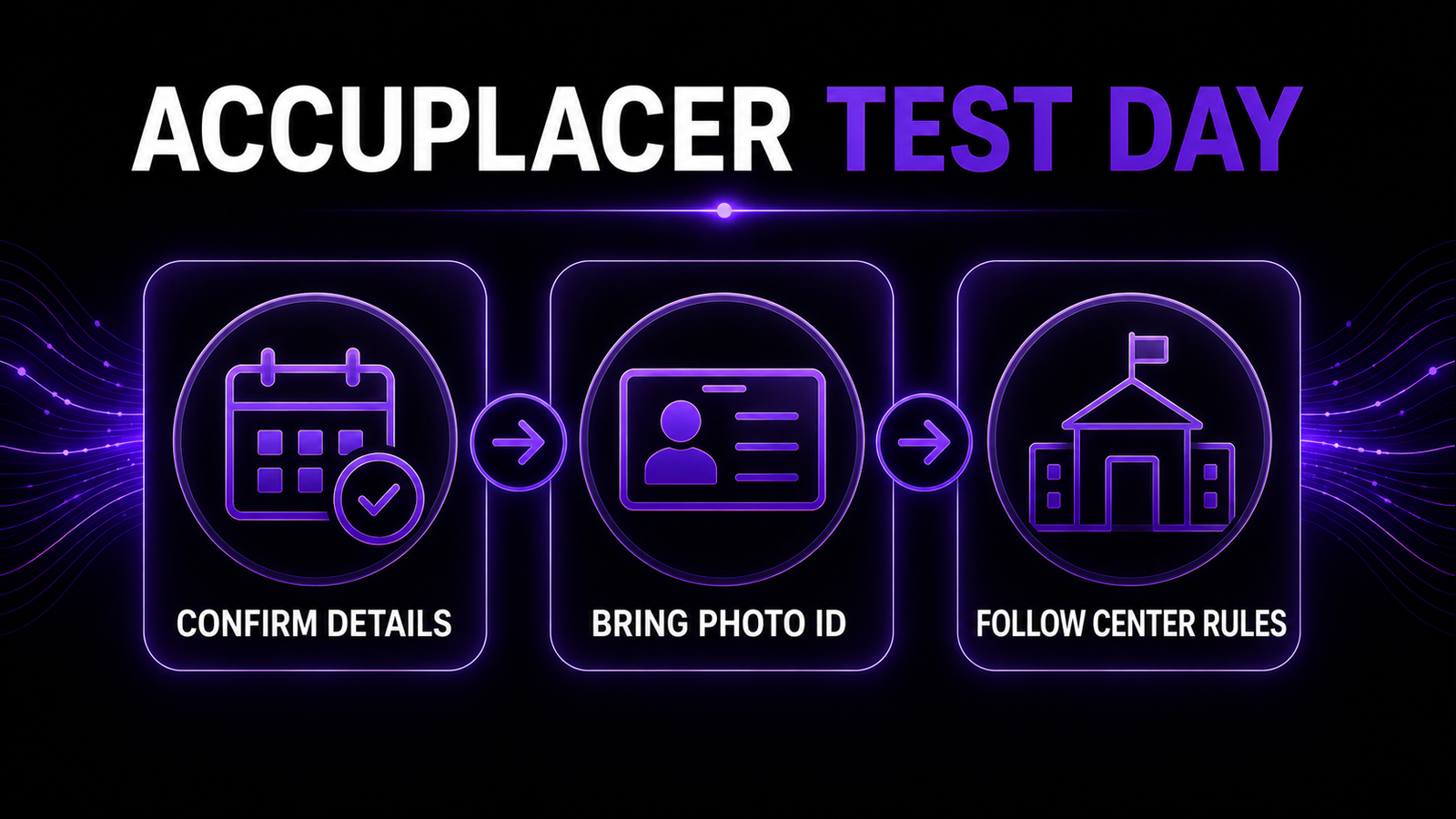 ACCUPLACER Test Day: Timing, ID, and What to Bring