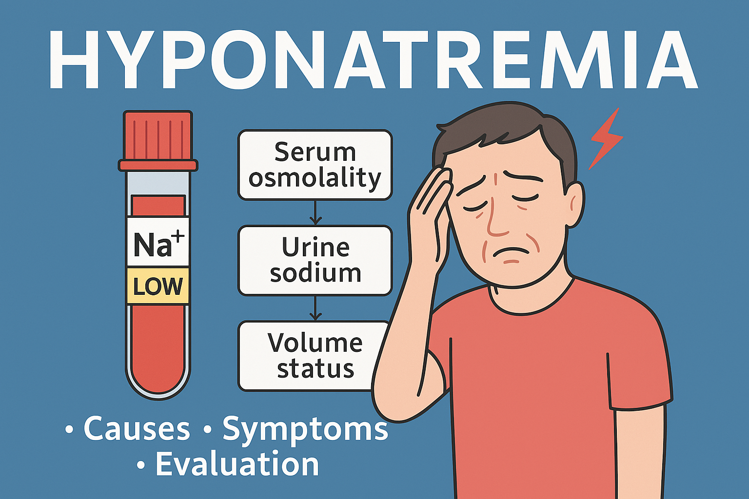 Picture of Hyponatremia on the USMLE: Causes, Symptoms, and How to Master It for ...