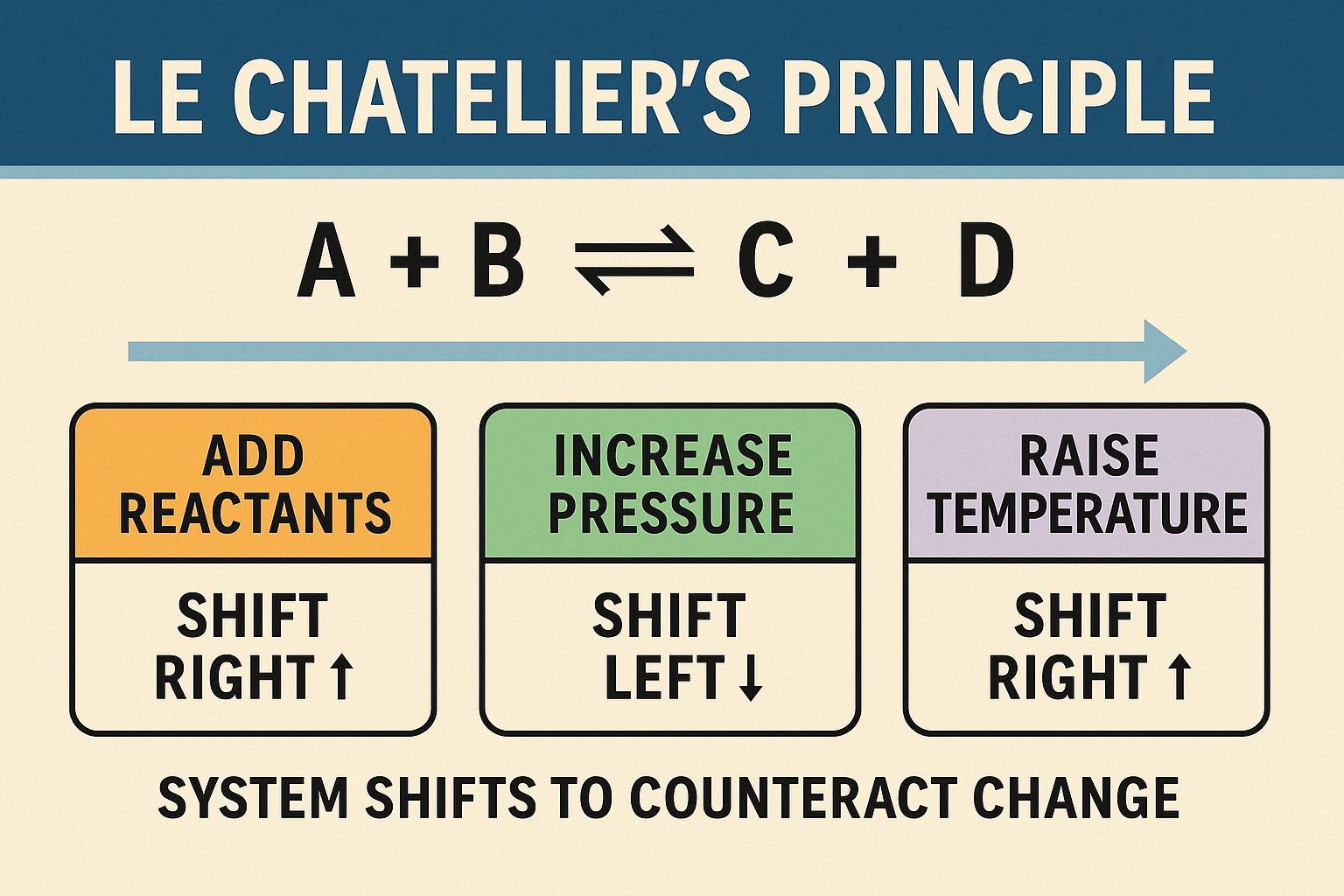 ⚖️ Le Chatelier’s Principle Explained: DAT Chemistry Equilibrium ...