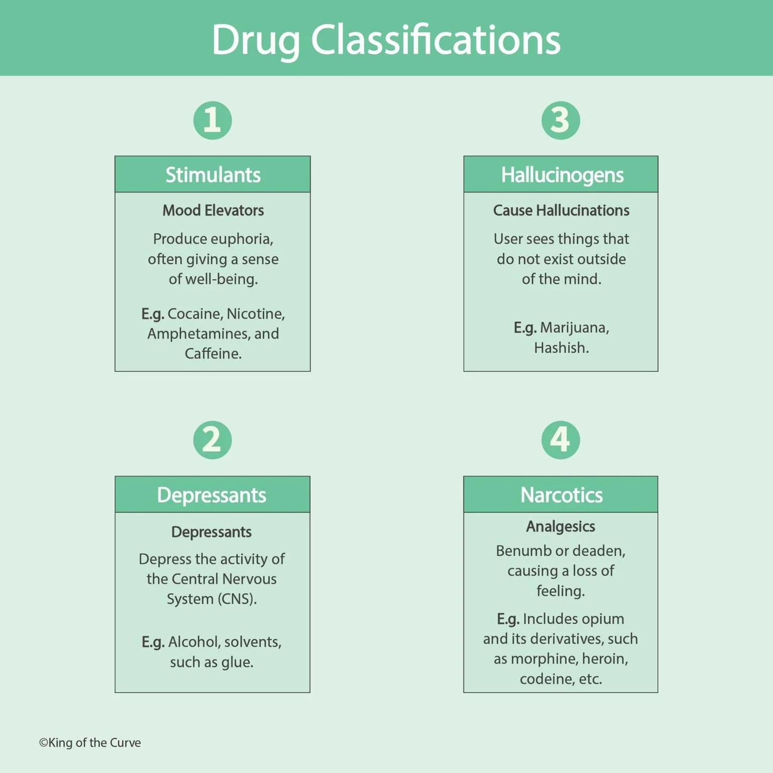 💊 Drug Classifications: Understanding the Major Types and Their Effects