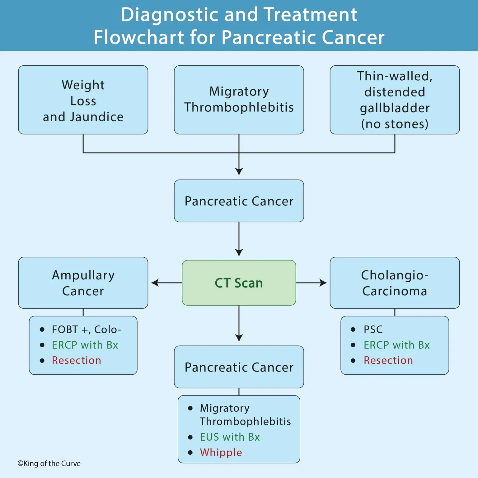 🩺 Diagnostic and Treatment Flowchart for Pancreatic Cancer