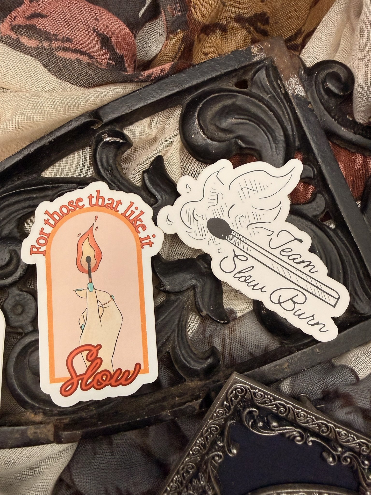 Slow Burn Sticker