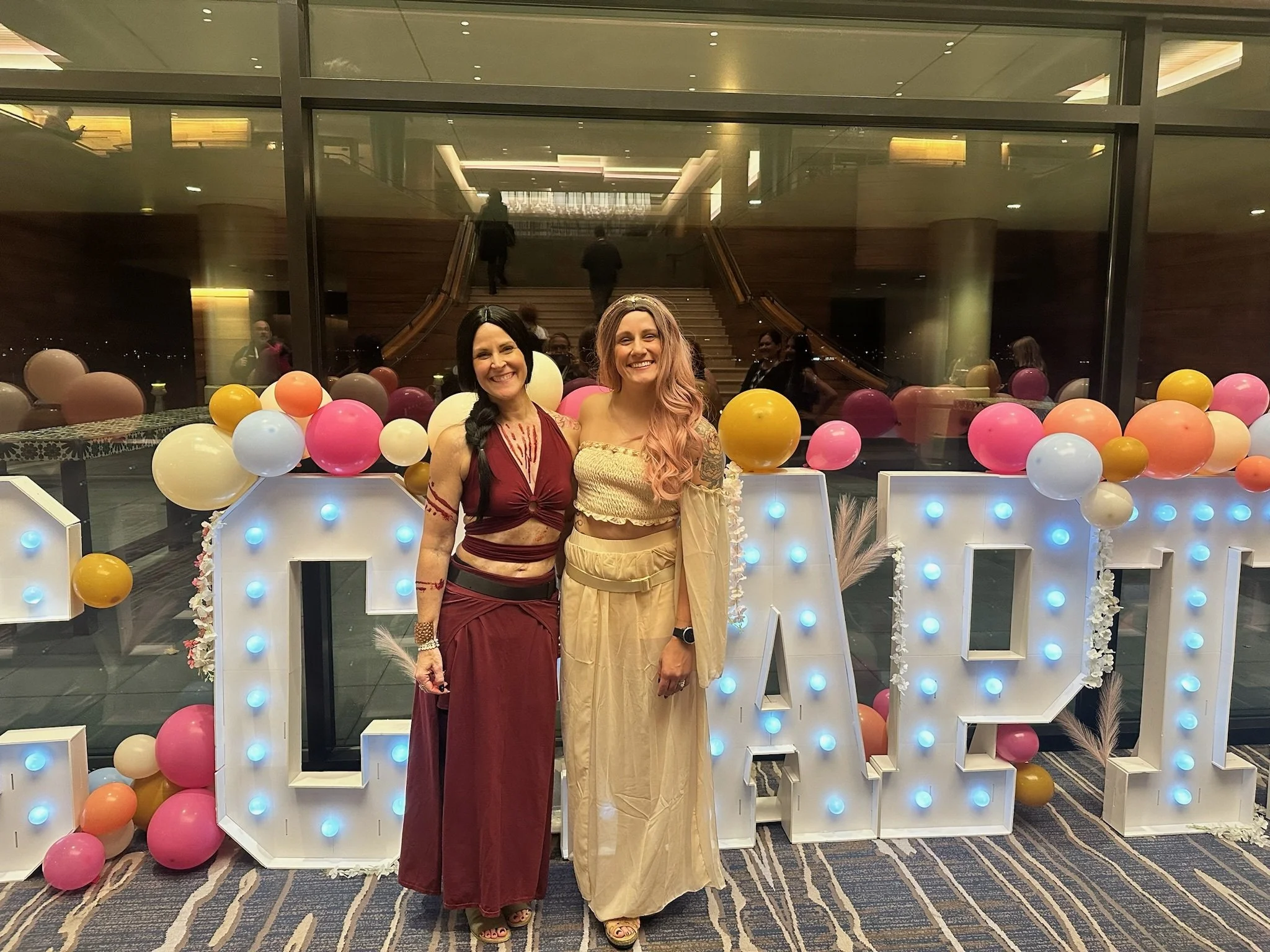 Cosplay - Raeve and NEE from "When The Moon Hatched" by Sarah A. Parker @ Books Gowns and Crowns Chp 3 