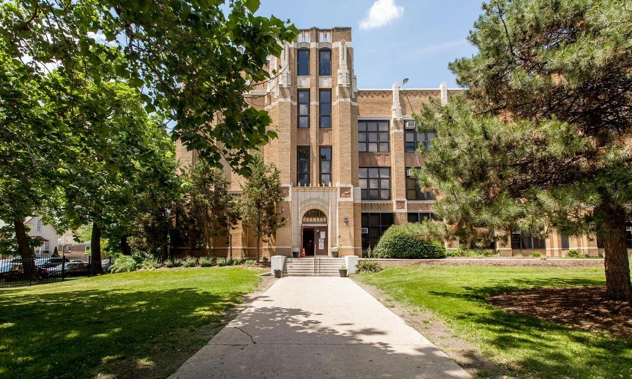 Gurdon S. Hubbard High School - West Lawn neighborhood