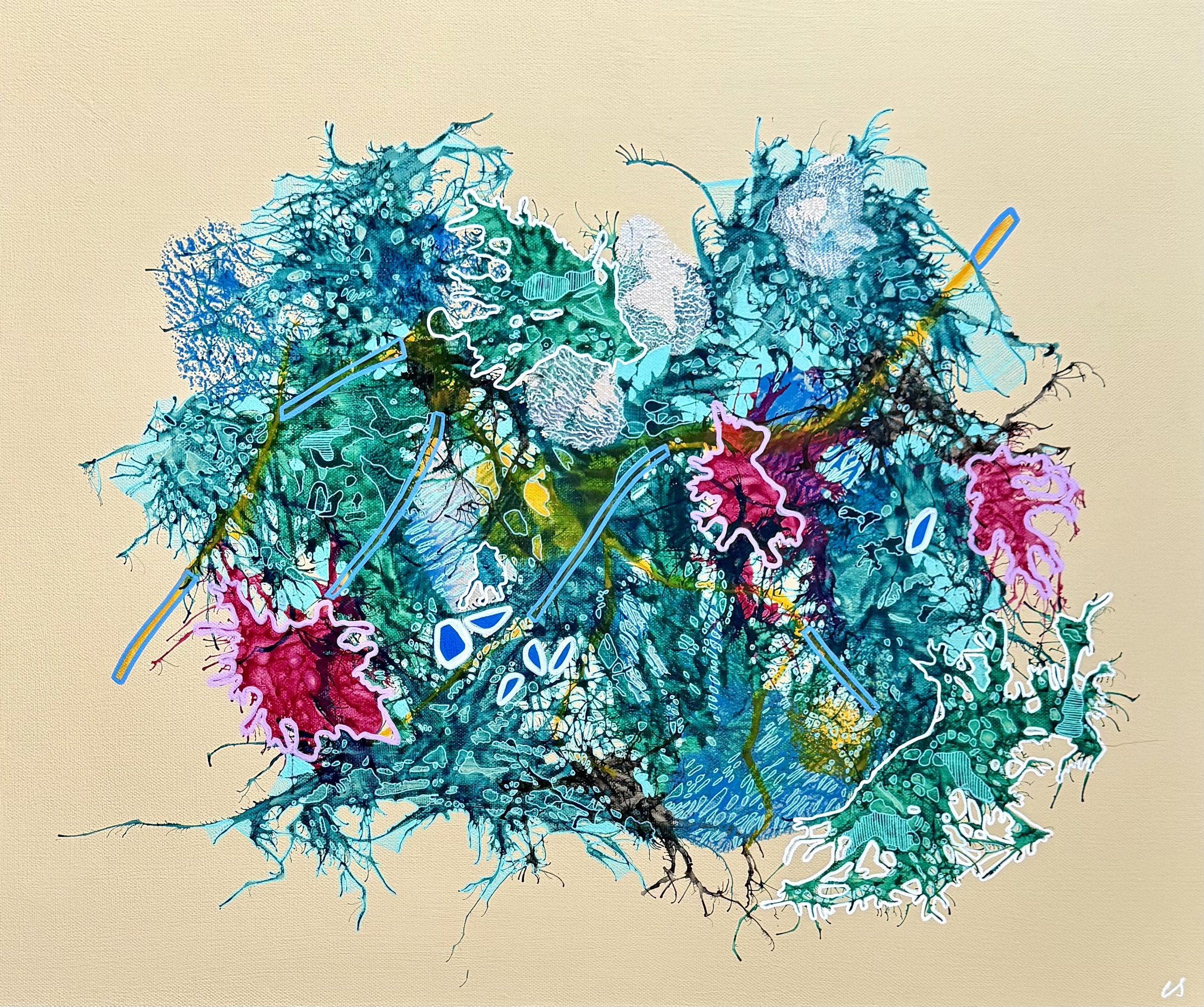 Sea Pansies - SOLD