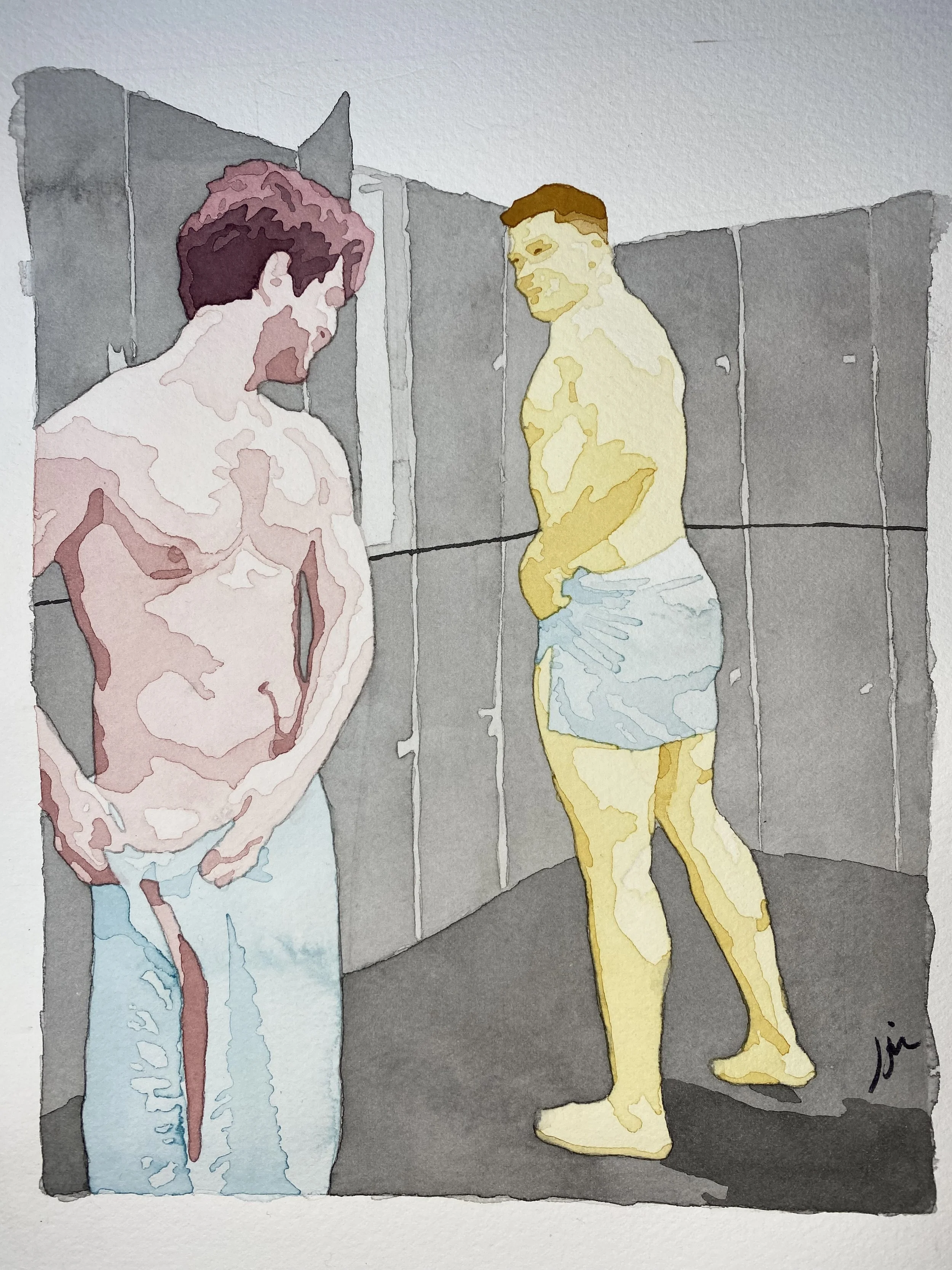 “looking (subject) / looking (object) #8” — by: Canto Djauricco