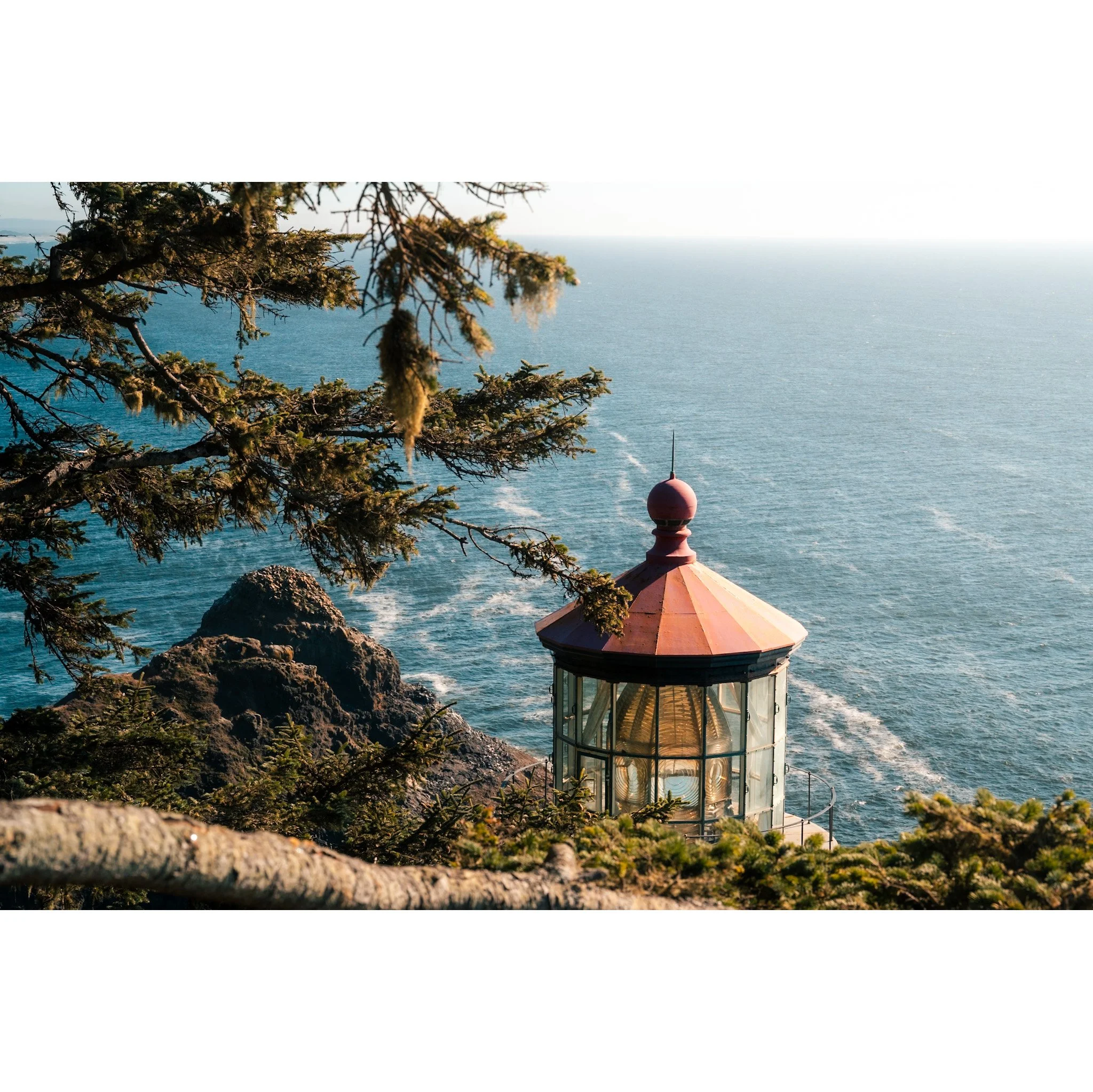 Behind the Lighthouse