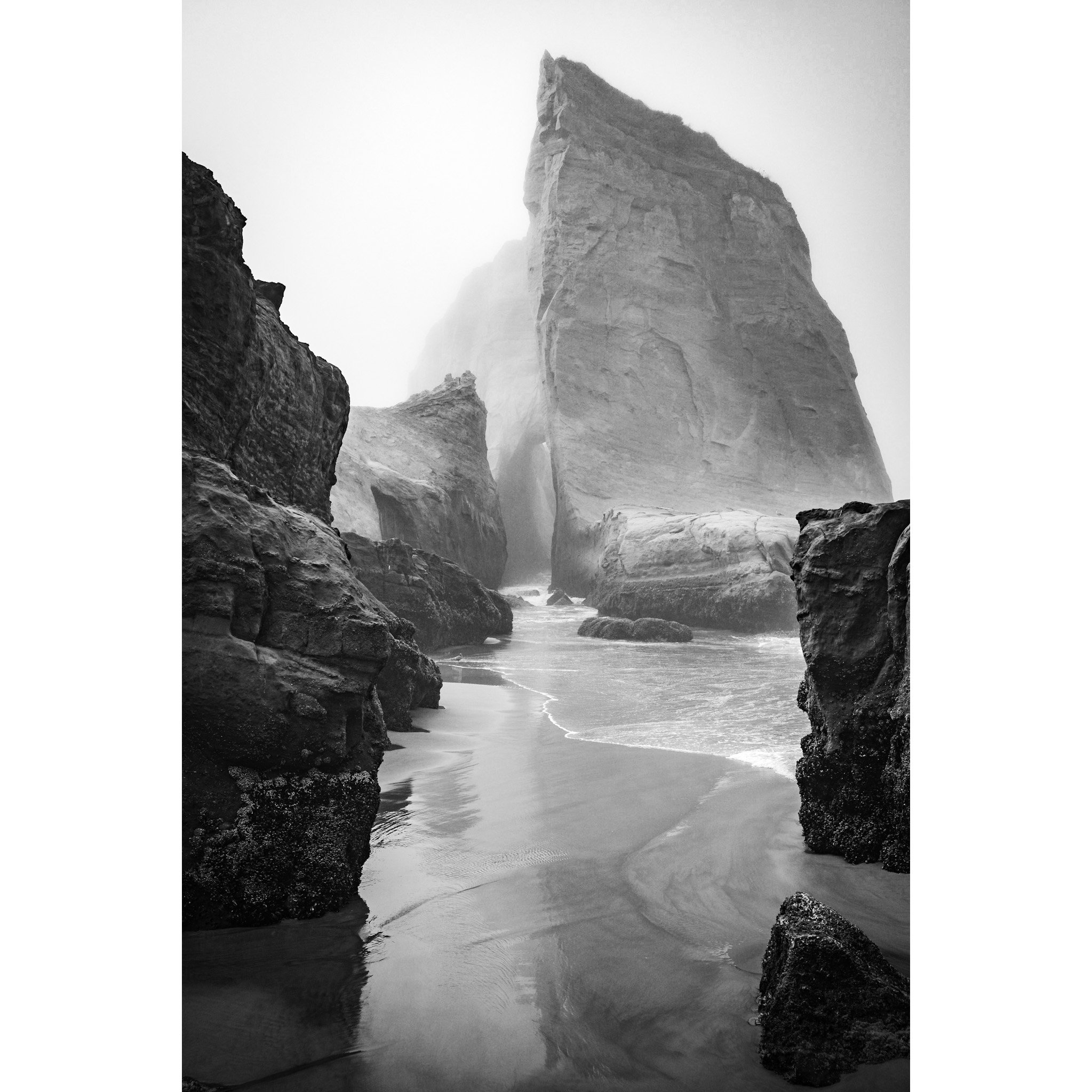 McPhillips Beach - B&W