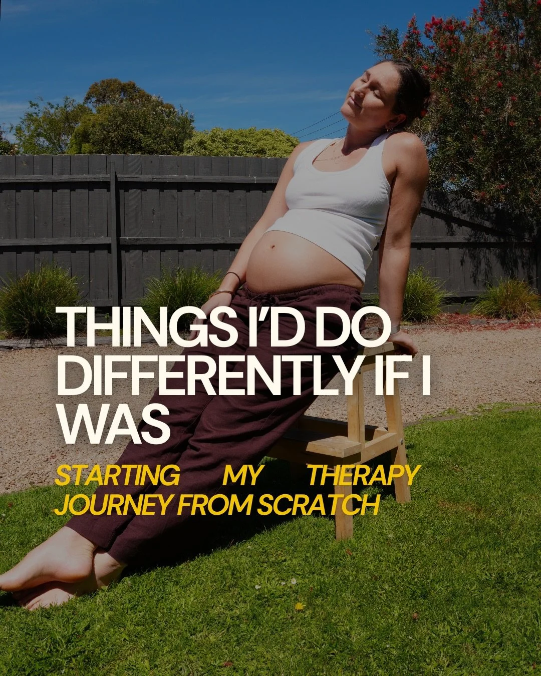 If I was starting my therapy journey from scratch, here is exactly what I would do. 

Too many people go to therapy without being taught HOW. I plan to teach you everything I know so that you never waste your time or your money on therapy that will n