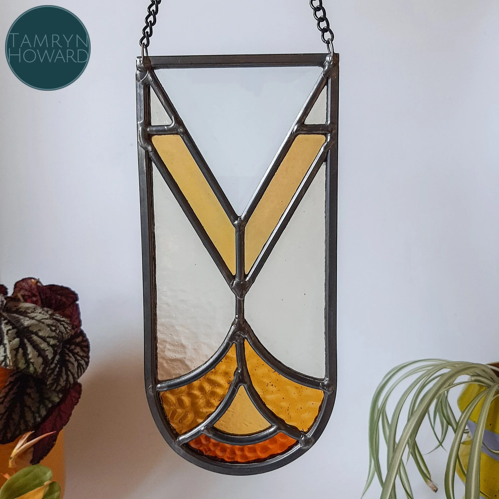 Medium suncatcher with triangle bevel