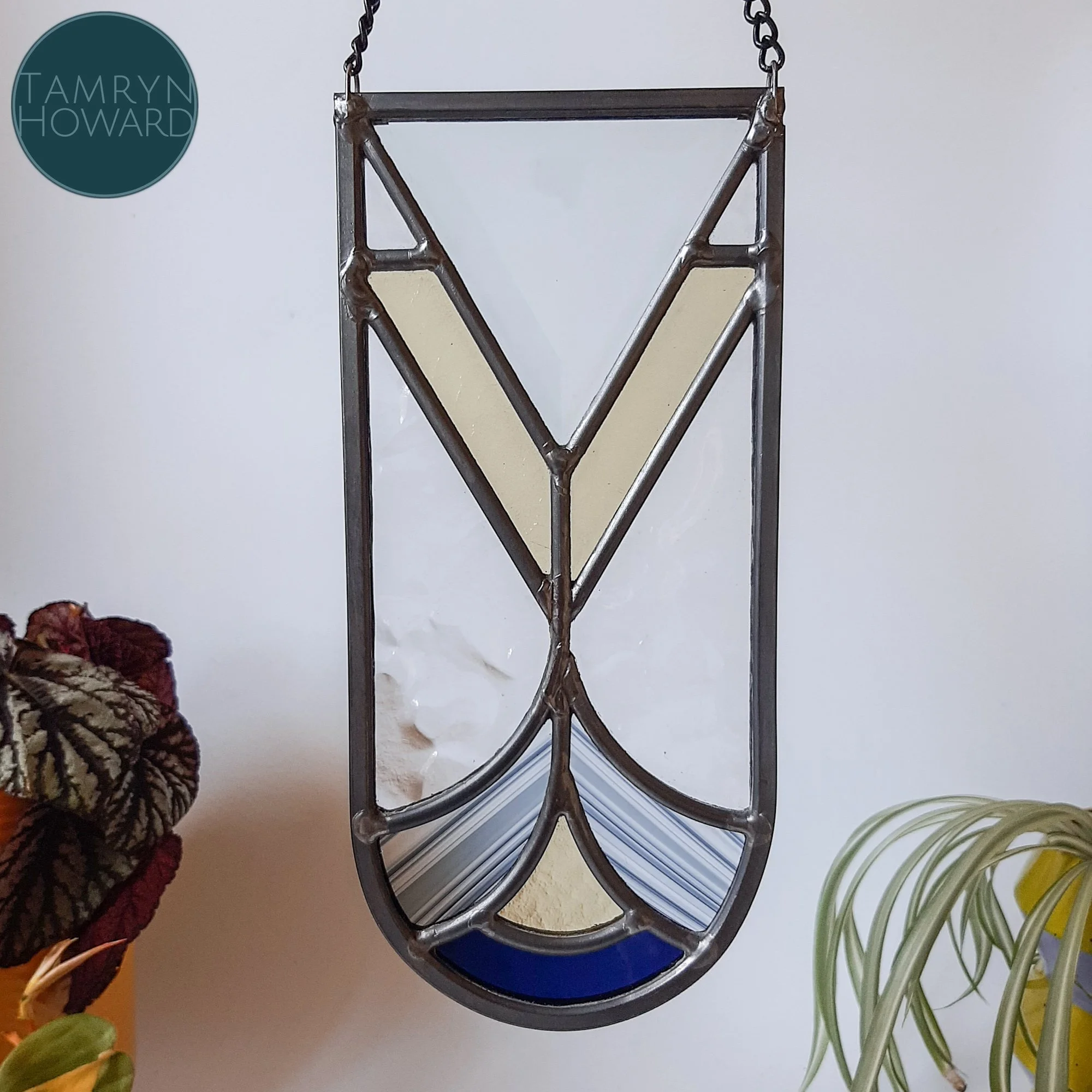 Medium suncatcher with triangle bevel