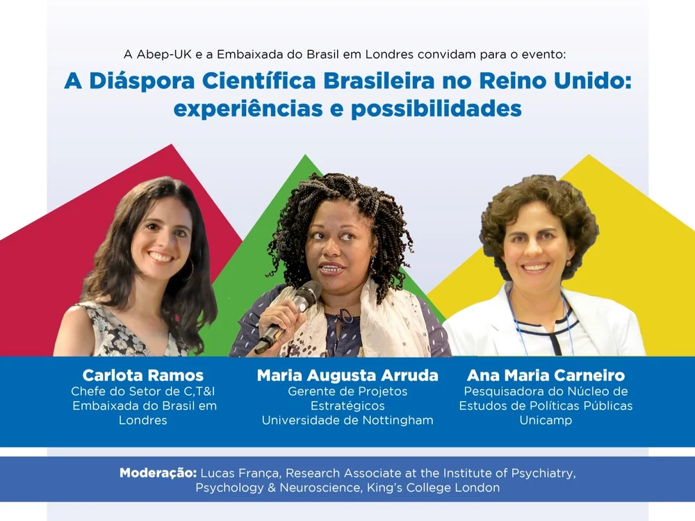 Evento sobre a Diáspora Científica Brasileira no Reino Unido