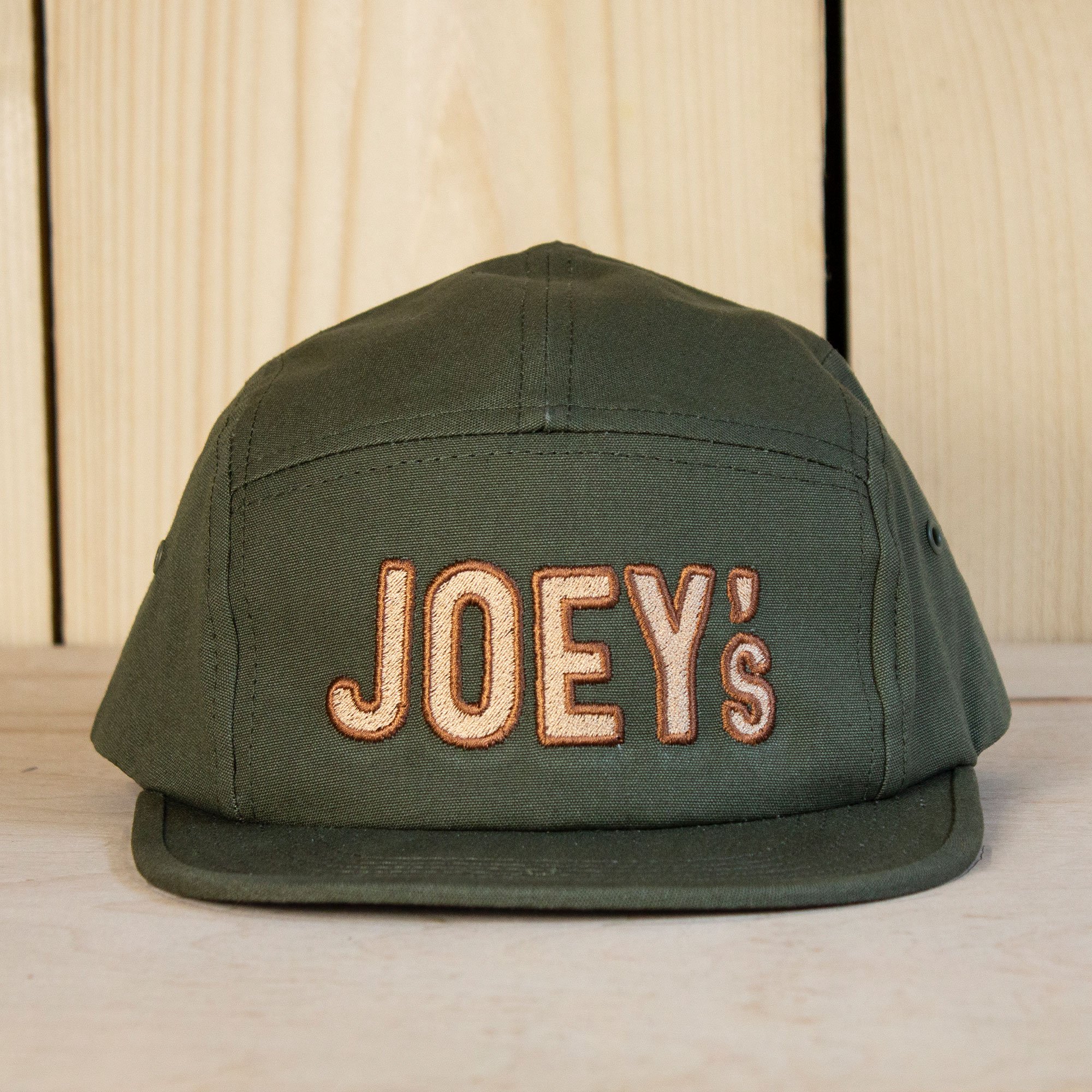 Joeys 5-Panel Camper Cap green front