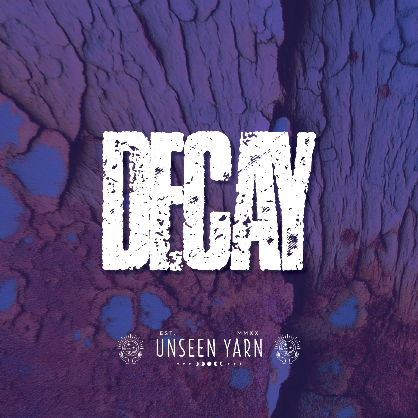 Decay Club, a new monthly yarn club inspired by the colourfulness of decay, rust, spores, and slow transformation.