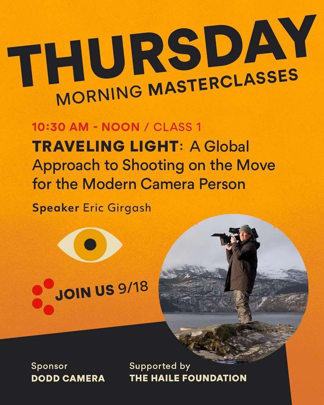 Strap in for some equally fun &amp; informative masterclasses on Thursday 9/18 at the 2025 Cindependent Film Fest! 🙌🧠

From horror makeup to lighting to IP ownership, there is truly something for all types of filmmakers in these sessions! 🎥🧟&zwj;