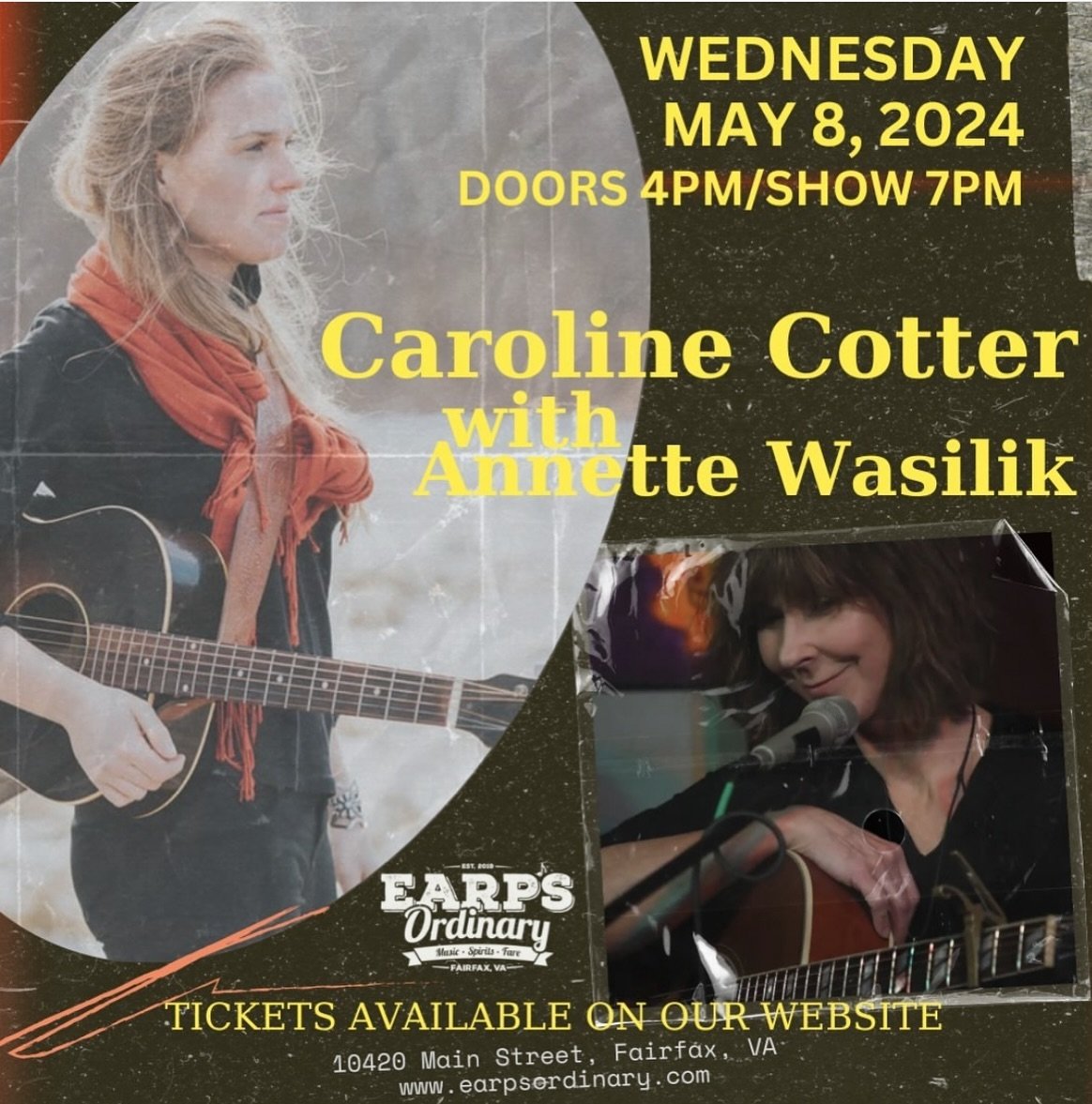 I&rsquo;m coming to DC tomorrow! Tickets at @earpsordinary 

#dcfolkmusic #livemusicdc #singersongwriter #dclivemusic #folkmusicdc