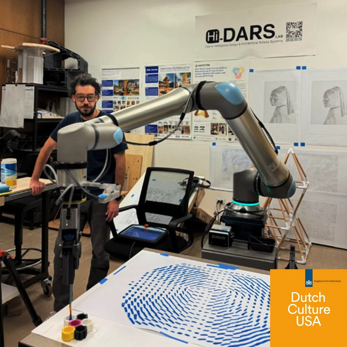 Dutch Art In Robotic Motion