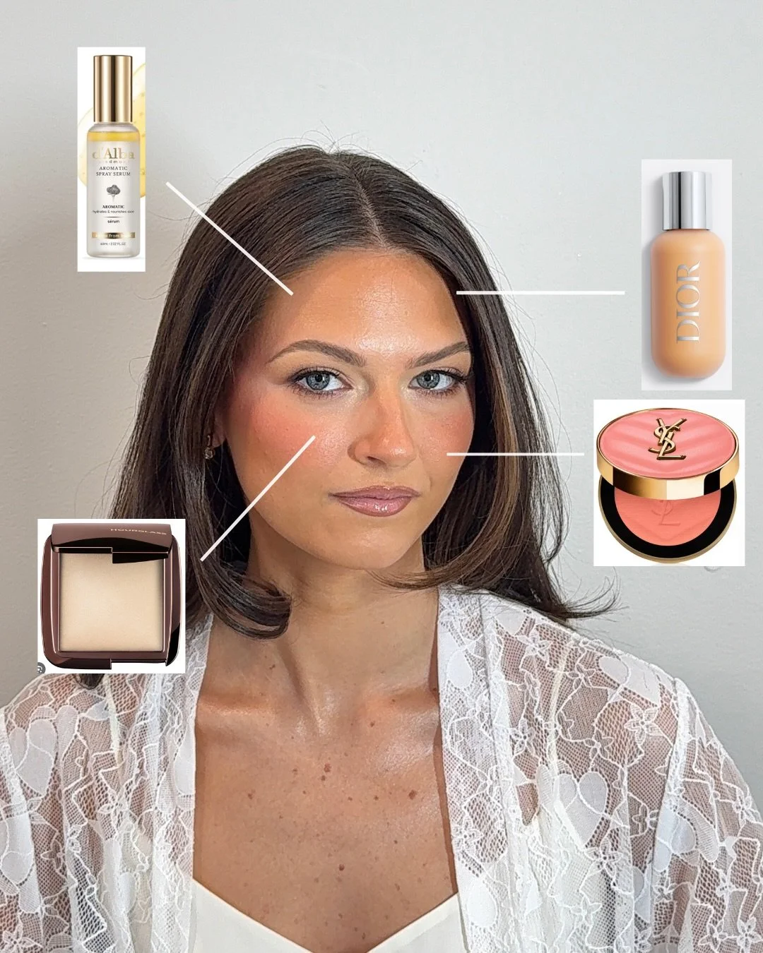 This look is the definition of soft glam ✨

Thank you to my stunning model @melinddaaaa 🫶

Shop this with the link in my bio, select Shop My &amp; all IG posts &amp; related products are there!

Ct makeup artist, Ct bridal makeup, soft glam makeup, 