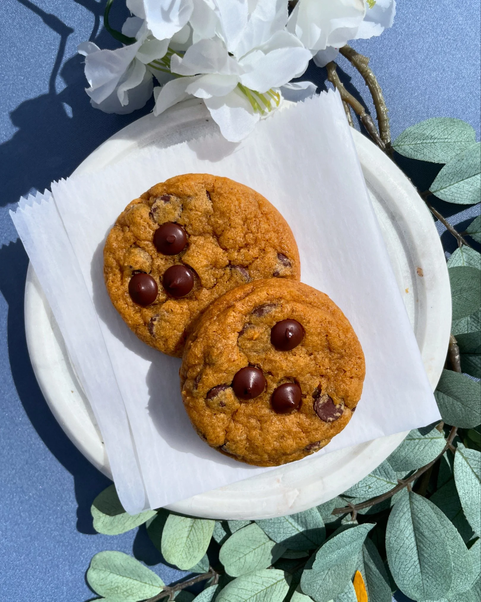 Pumpkin Chocolate Chip Cookies