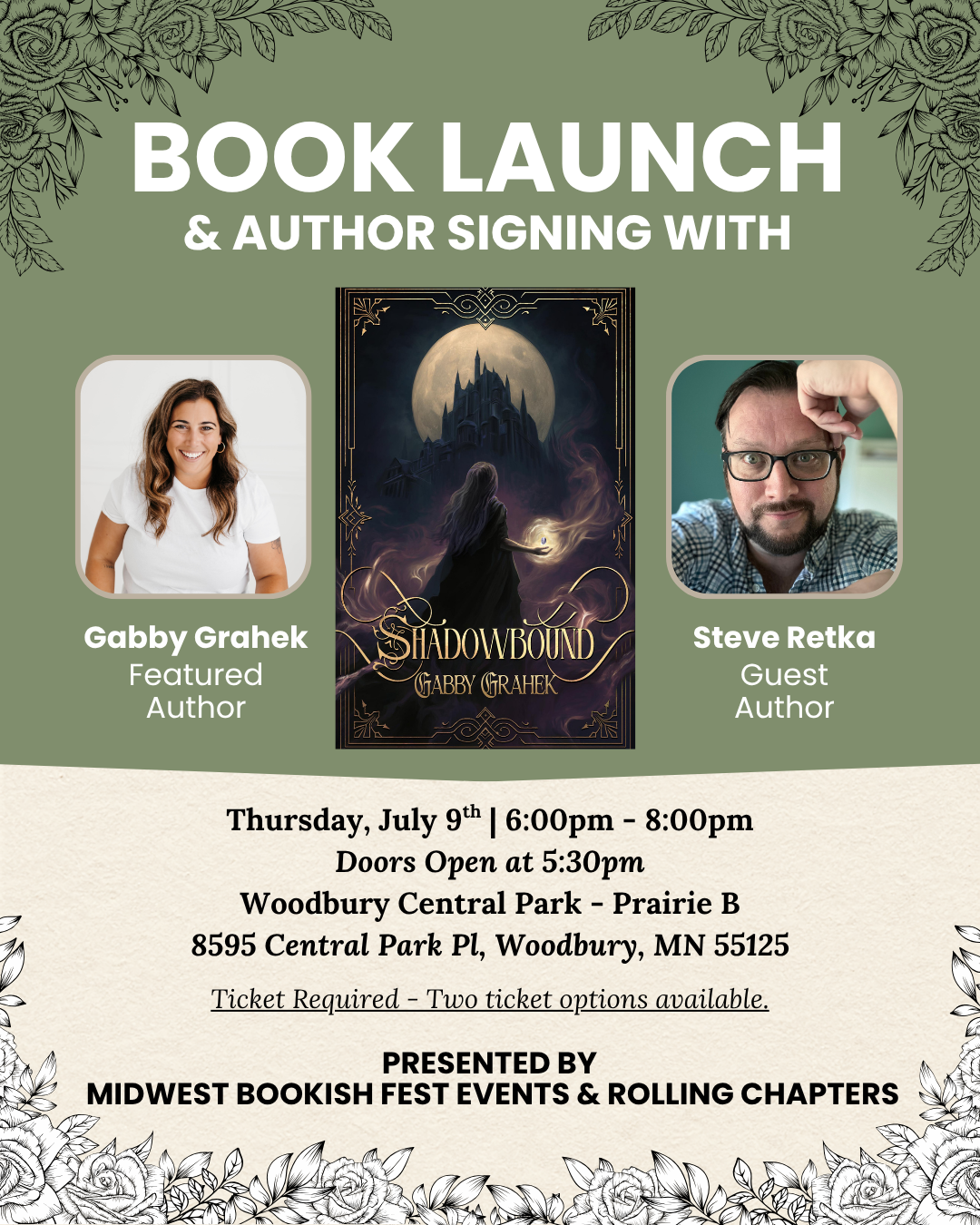 Book Launch Parties — Midwest Bookish Fest